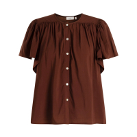 Yest Blouse Megan Coffee Brown