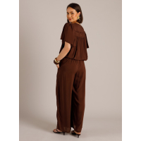 Yest Broek Magdalena Coffee Brown