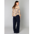 Yest Blouse Billy Dark Sand Dark Navy