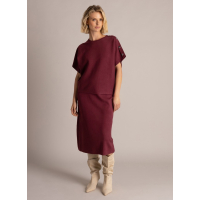 Yest Shirt Salma Wine Red
