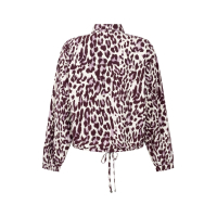 Zoso Blouse Daphne Mauve Bordeaux