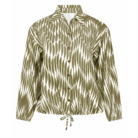Zoso Blouse Nadia Green Off White