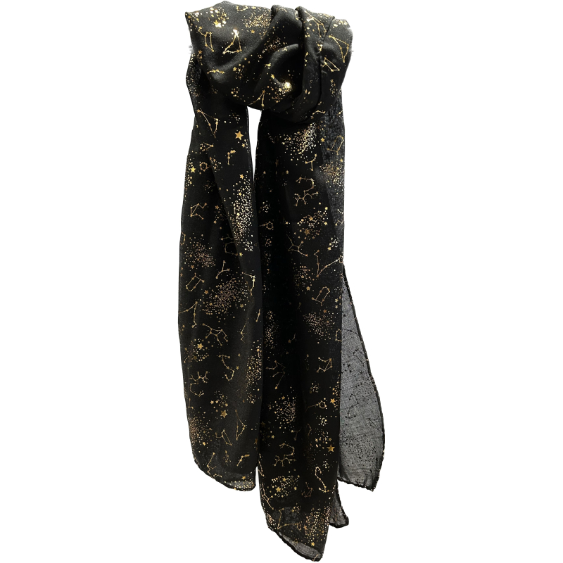 Sjaal Galaxy Gold