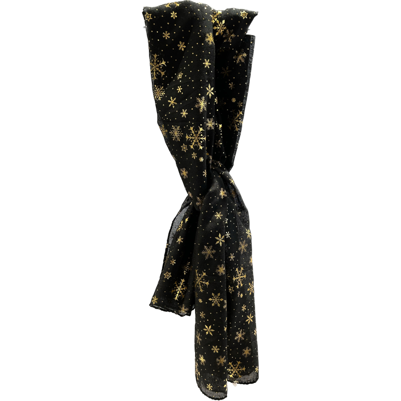 Sjaal Snow Flakes Gold