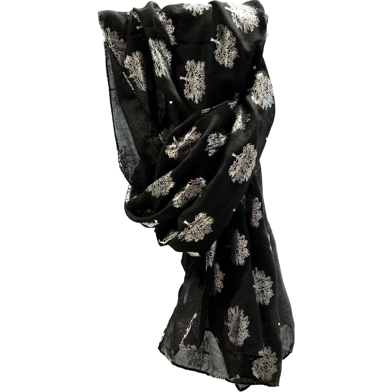 Sjaal Tree Silver