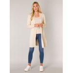 Base Level Vest Yayla Long Light Beige