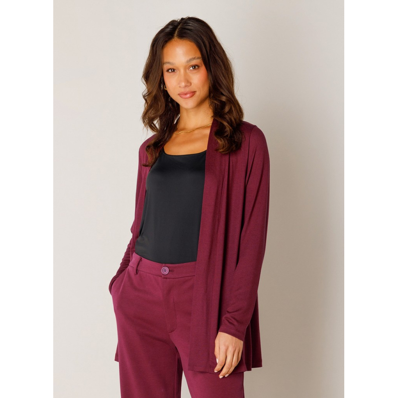 Base Level Vest Yayla Wine Red