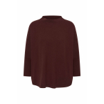 Expresso Trui Fudge Dark Red