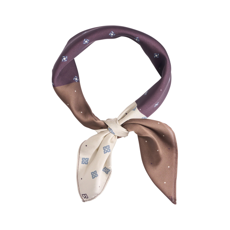 Expresso Sjaal Fudge Dark Red