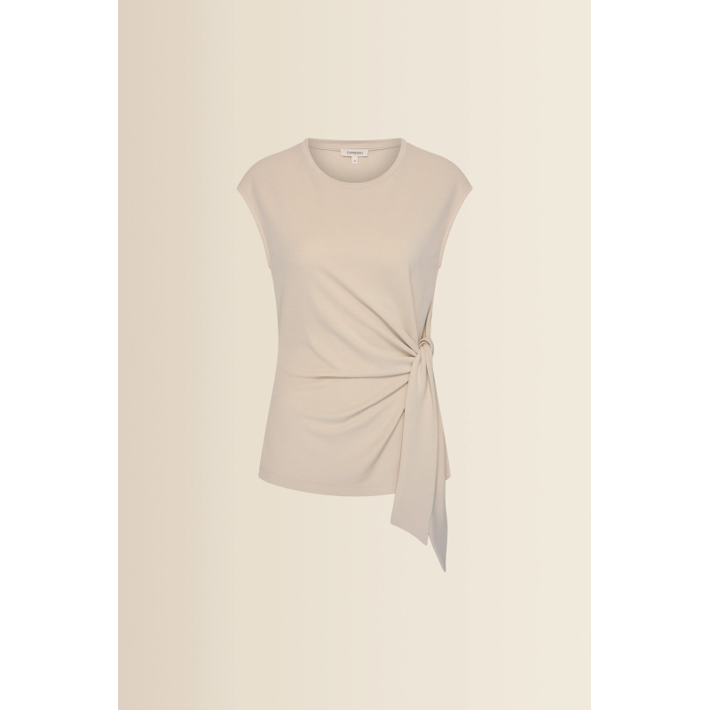 Expresso Top Draped Antique White