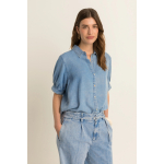 Expresso Blouse Light Blue Denim