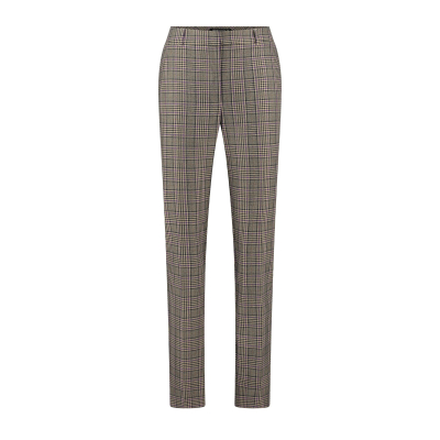 Expresso Broek Checked Violet