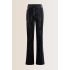 Expresso Broek Crushed Velvet Black