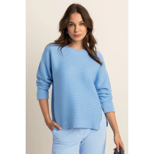 Expresso Pullover Rib Air Blue