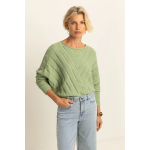 Expresso Trui Ajour Pistache