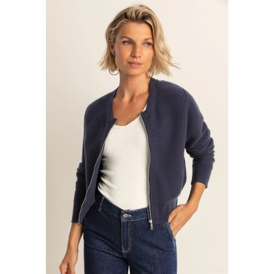 Expresso Vest Rib Blue Nights