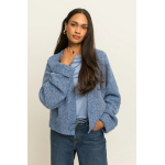 Expresso Vest Stonewash Blue