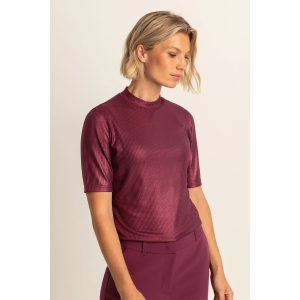 Expresso Top Glimmer Sangria