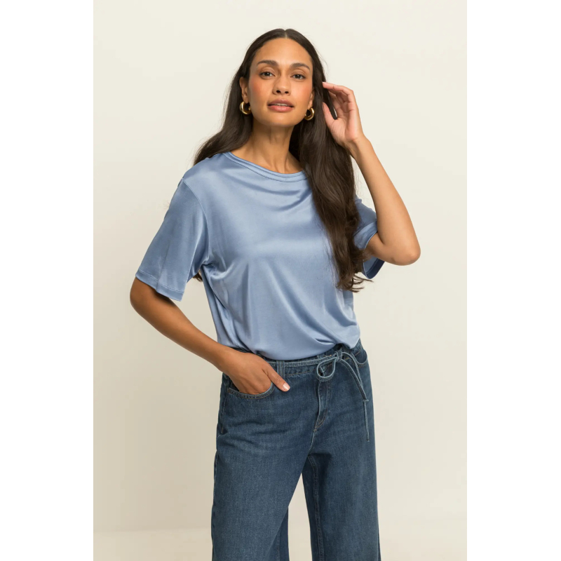 Expresso T-shirt Stonewash Blue