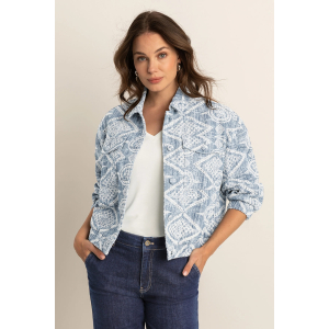 Expresso Bomber Jasje Boucle Dark Blue