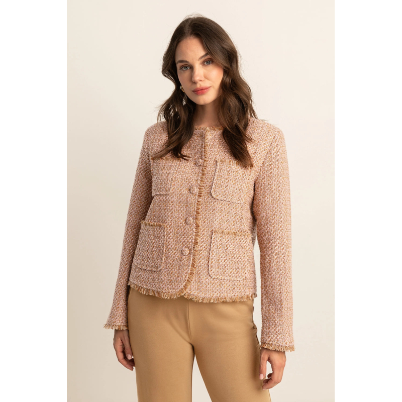 Expresso Jasje Boucle Deep Blush