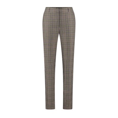 Expresso Broek Checked Violet