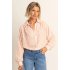 Expresso Blouse Jacquard Vintage Pink