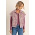 Expresso Gilet Jasje Boucle Sangria