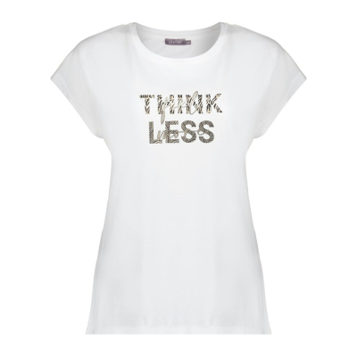 Geisha T-shirt Think Less Off White