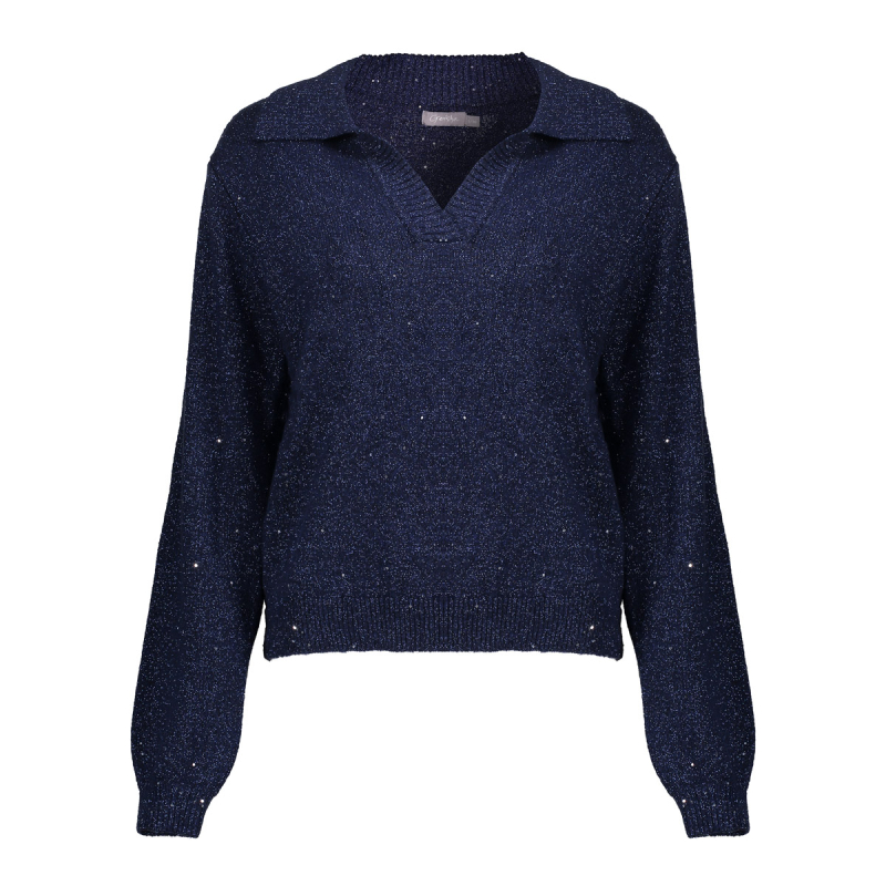 Geisha Pullover Polo Navy