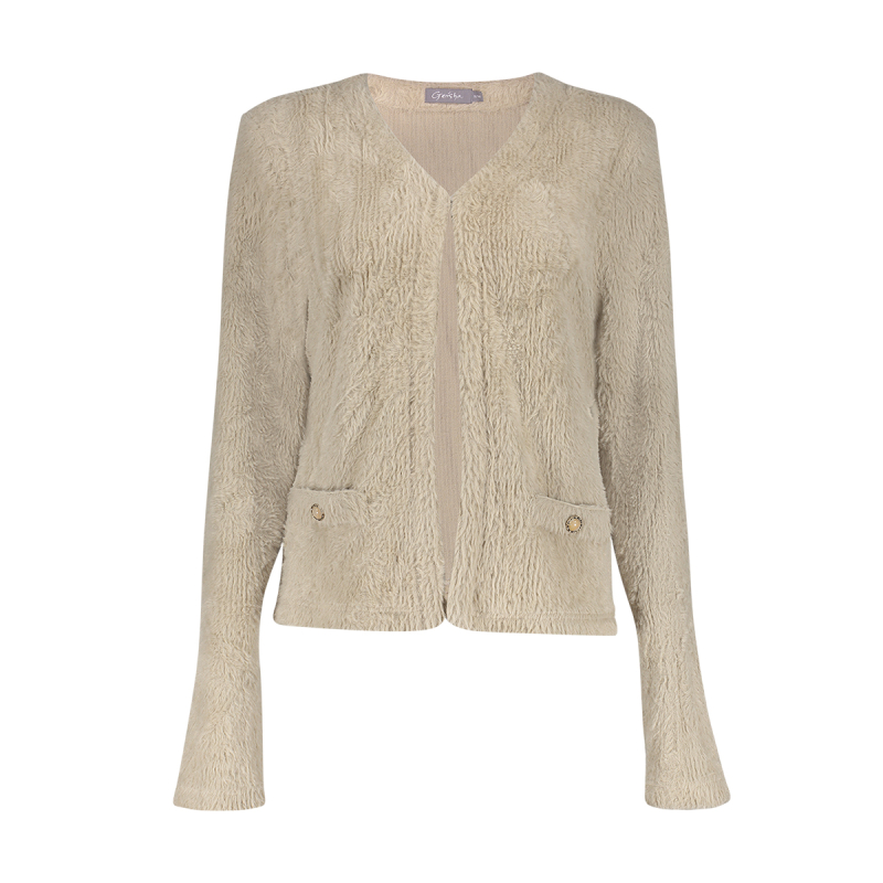 Geisha Vest Hairy Sand