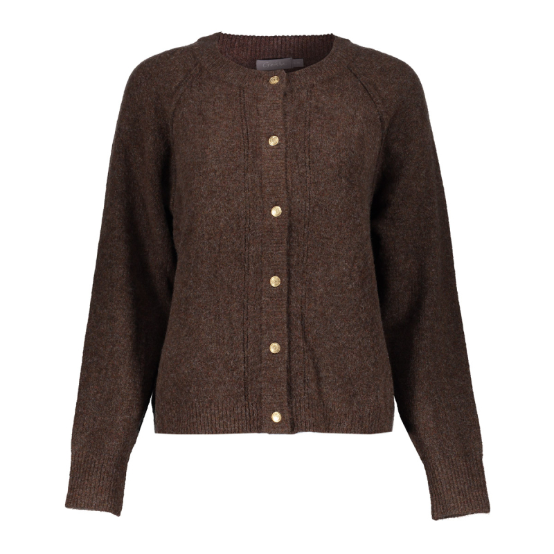 Geisha Vest Brown