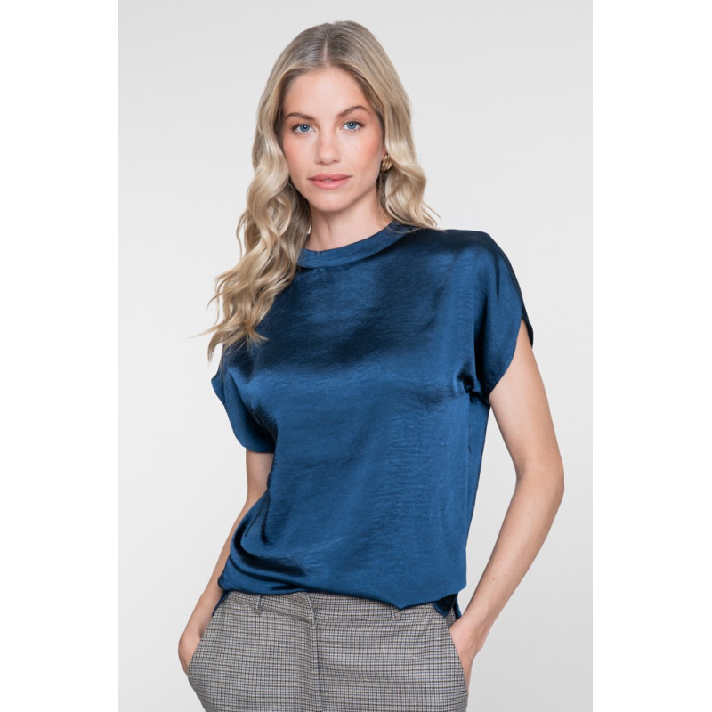 Geisha Top Blue