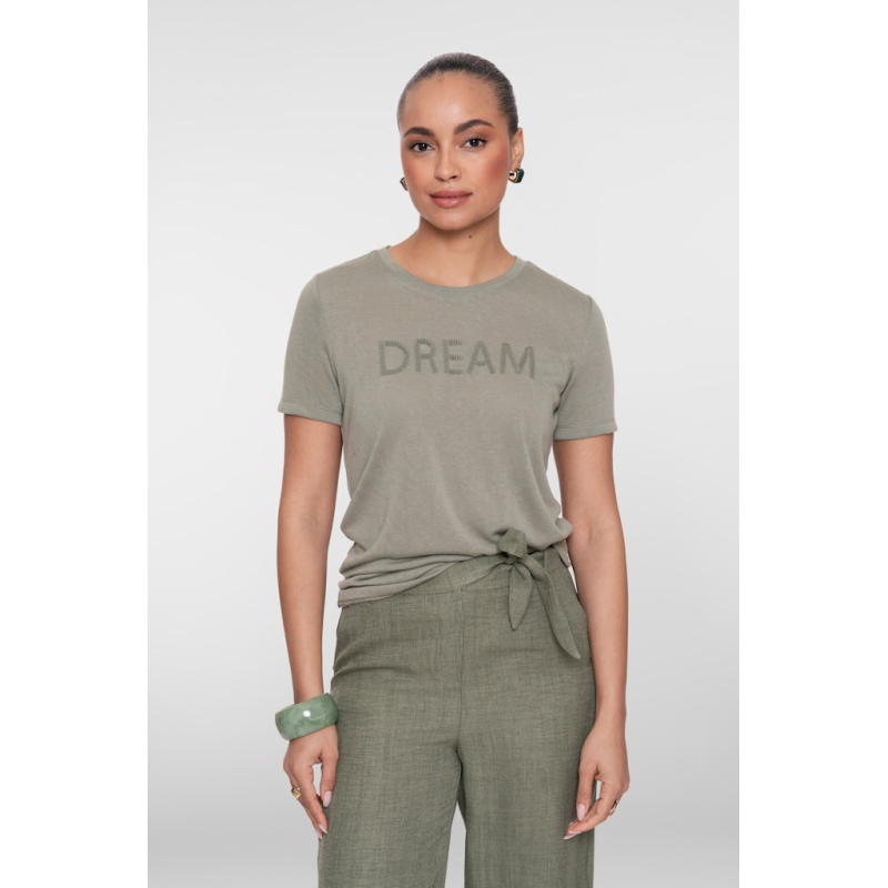 Geisha T-shirt Dream Olive