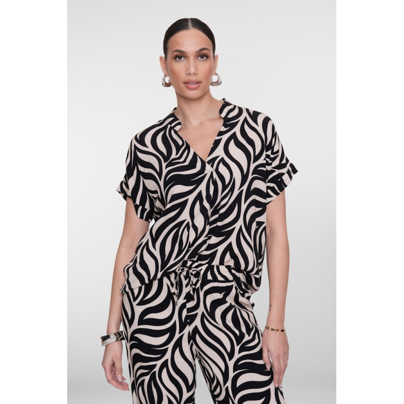 Geisha Top Swirl Black Sand