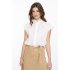 Geisha Blouse Hearts Off White