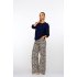 Geisha Broek Leopard Black Sand