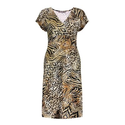 Geisha Jurk June Brown Black Geisha Jurk June Brown Black