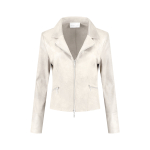 Helena Hart Biker Jacket Ecru