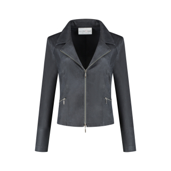 Helena Hart Biker Jacket Antraciet