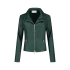 Helena Hart Biker Jacket Emerald