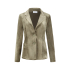 Helena Hart Blazer Velours Uni Olijf