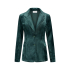 Helena Hart Blazer Velours Midi Uni Green