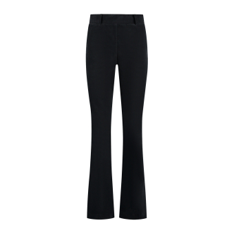 Helena Hart Broek Flair Velvet Zwart