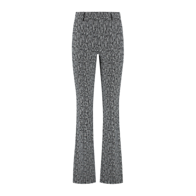 Helena Hart Broek Flair Shine Zwart Wit