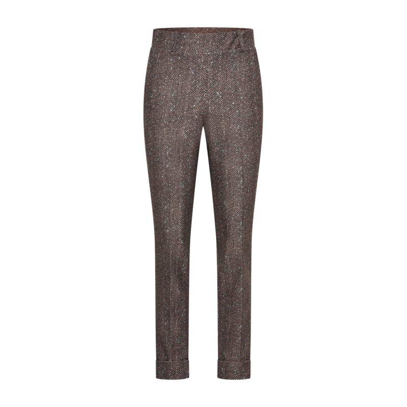 Helena Hart Broek Ziggy Lano Tweed Ice