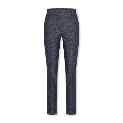 Helena Hart Broek Ziggy Lano Tweed Marine