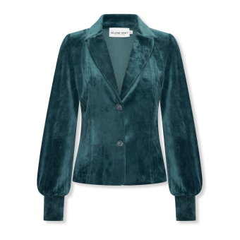 Helena Hart Blazer Lora Velours Ocean
