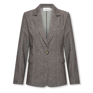 Helena Hart Blazer Ziggy Lano Tweed Ice