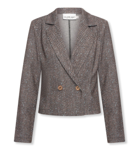 Helena Hart Blazer Dewi Lano Tweed Ice